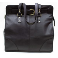 Catraoine Double Handle Euro Bag - Midnight Black